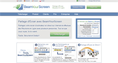 Desktop Screenshot of beamyourscreen.fr