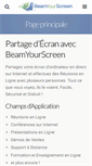 Mobile Screenshot of beamyourscreen.fr